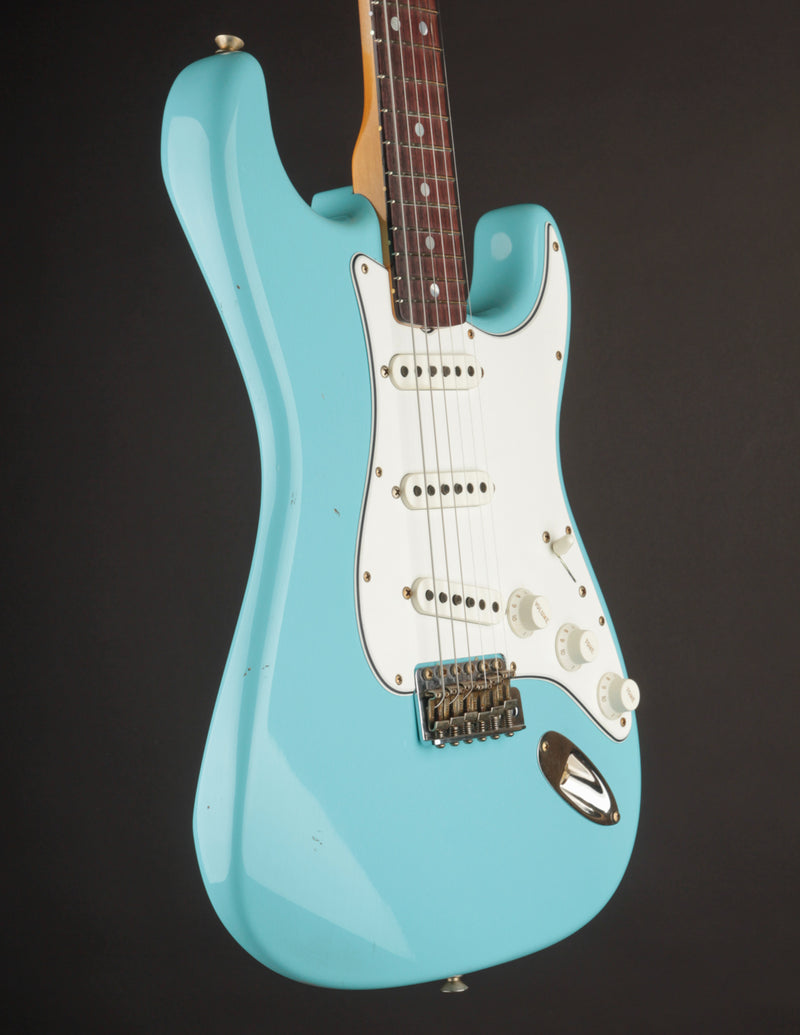 Fender Custom Shop 1969 Stratocaster Time Machine Series Faded Daphne Blue/Journeyman