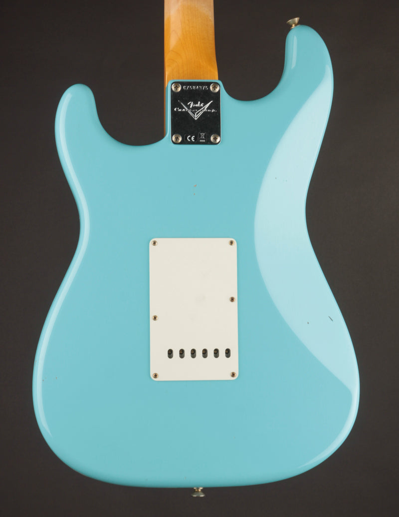 Fender Custom Shop 1969 Stratocaster Time Machine Series Faded Daphne Blue/Journeyman