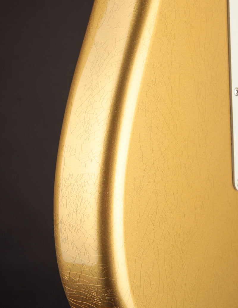 Fender Custom Shop Jimmie Vaughan Stratocaster Aged Aztec Gold