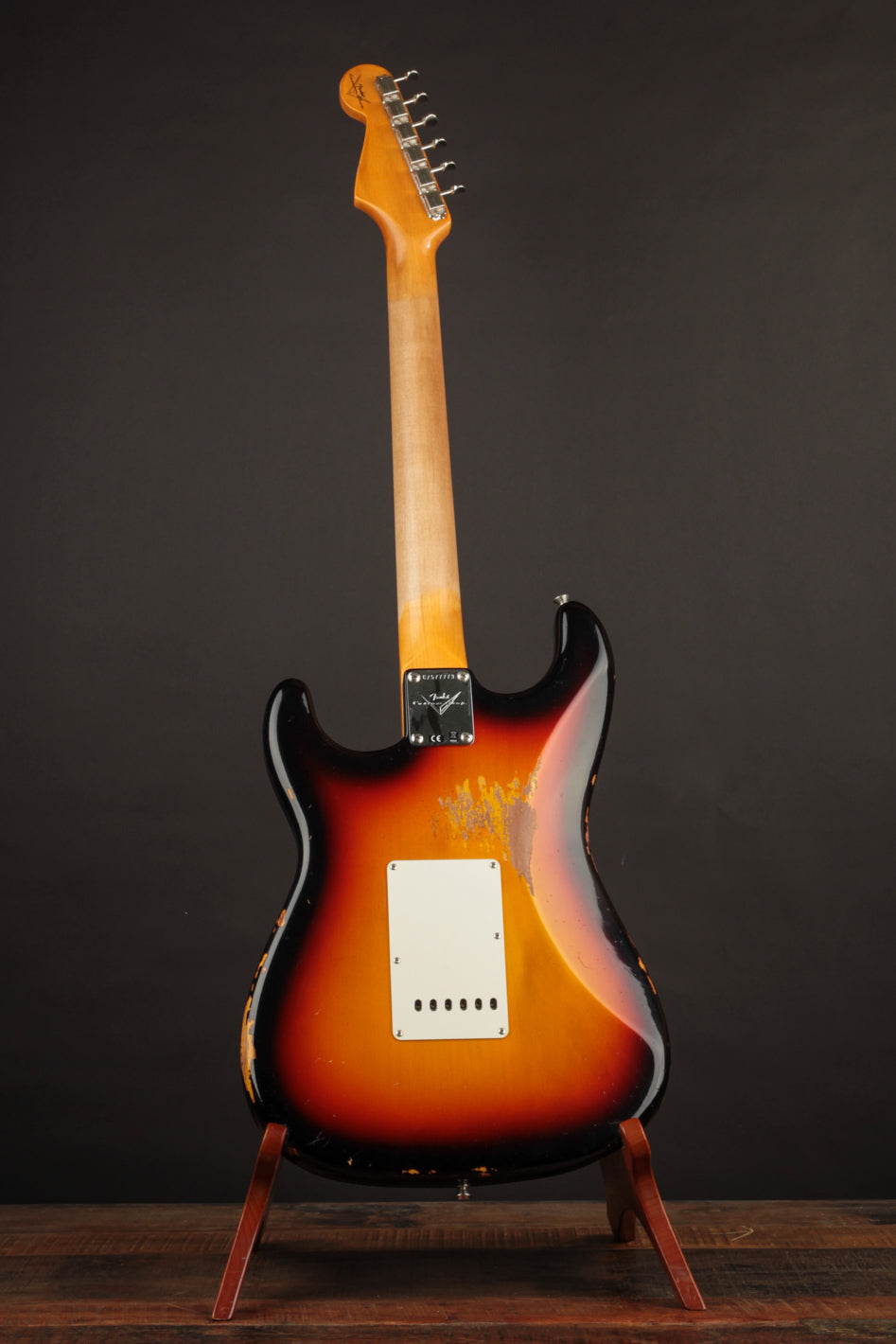 ★Custom HardRelic Sunburst Stratocaster★ Fender Custom Shop '62 Stratocaster Heavy Relic- Faded Aged