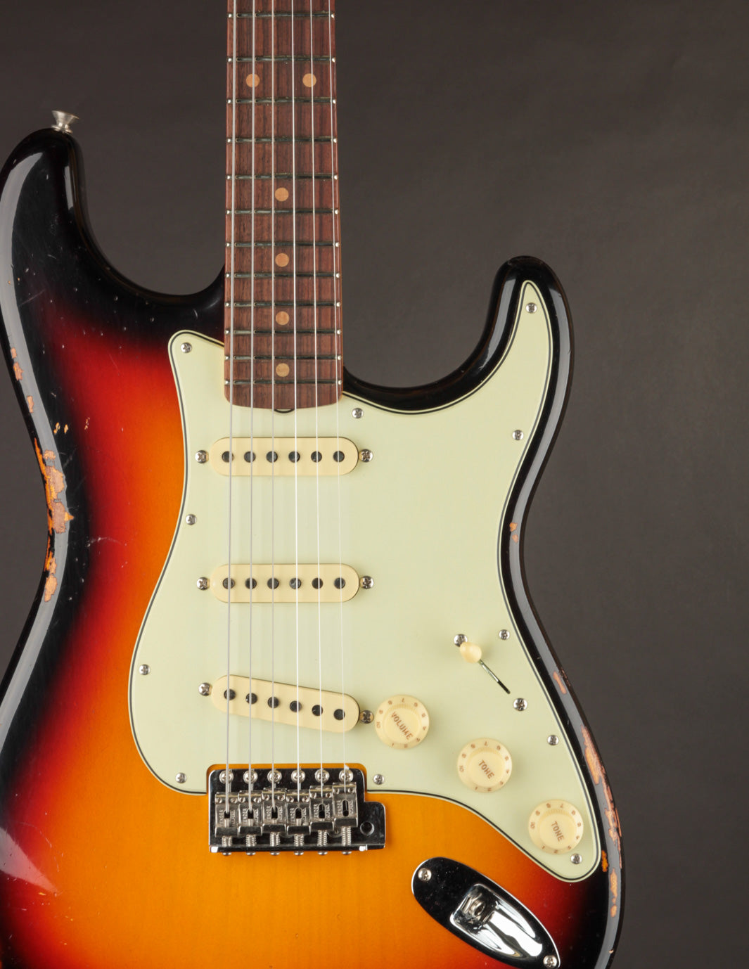 ◆ CustomElectrolic Relic SunburstStrato◆ Thunder Road Guitars - 2024 Fender Custom Shop '63