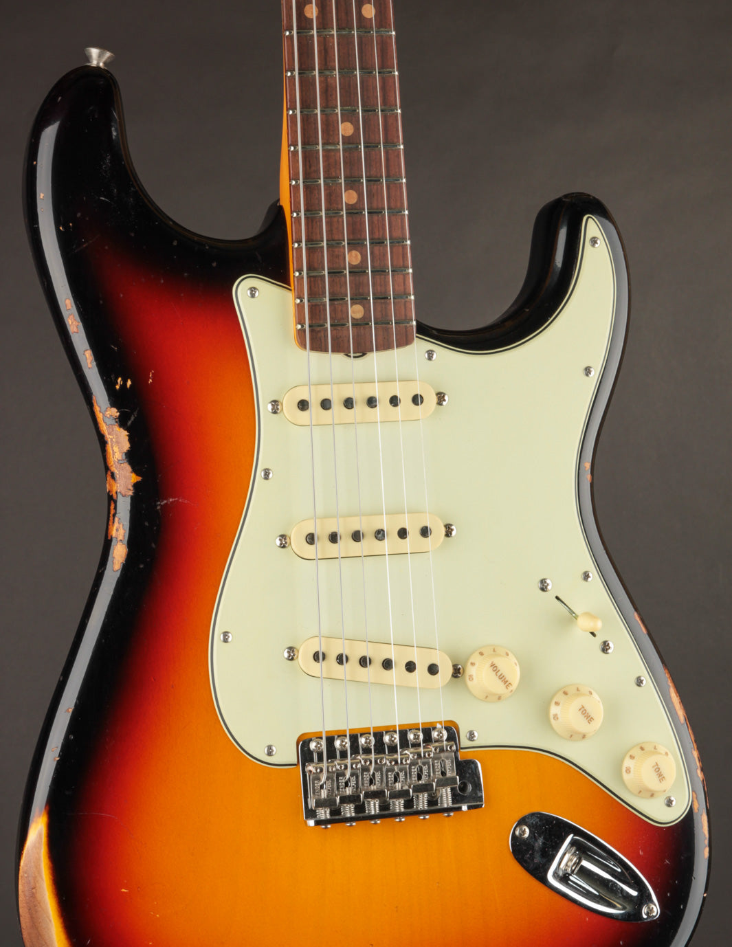 訳ありFender Custom Shop 1962 Stratocaster Fender Custom Shop 1962 Stratocaster Hand-Wound Pickups AAA Dark