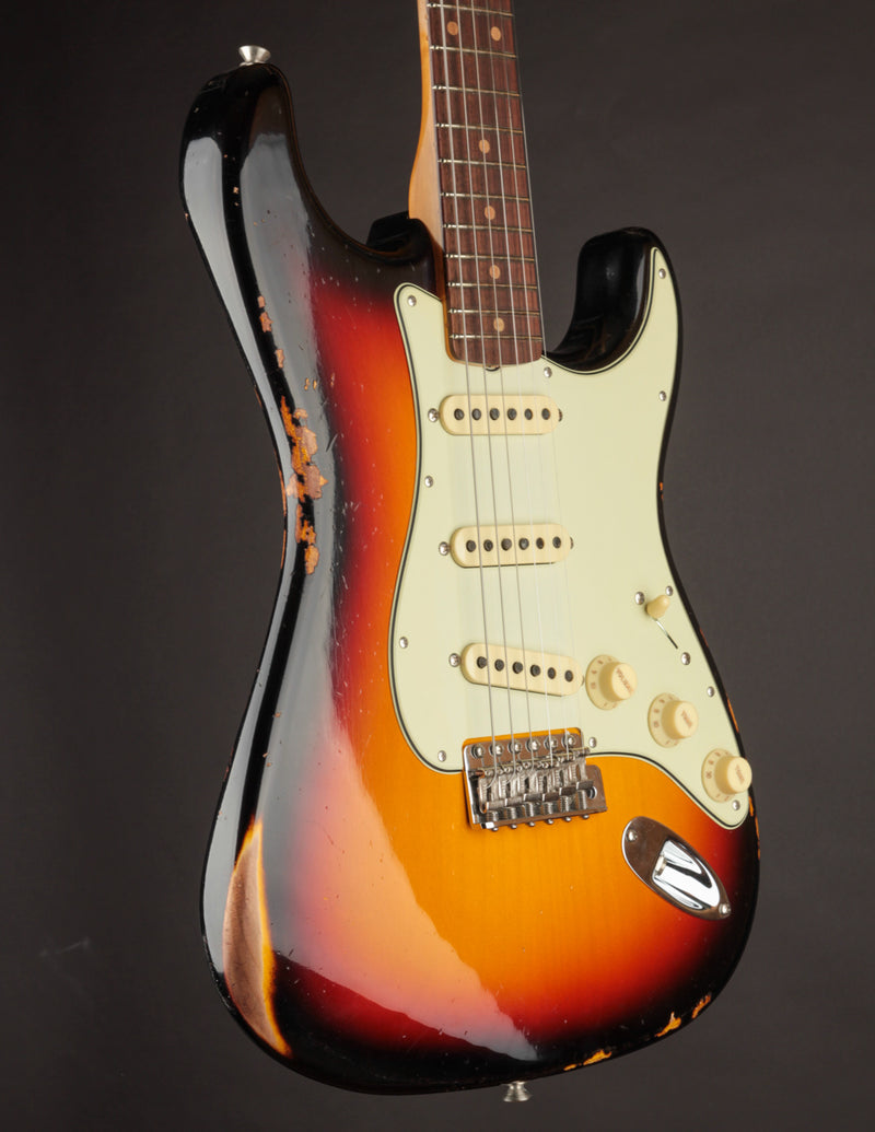 Fender Custom Shop Late 1962 Stratocaster 3-Color Sunburst/Relic