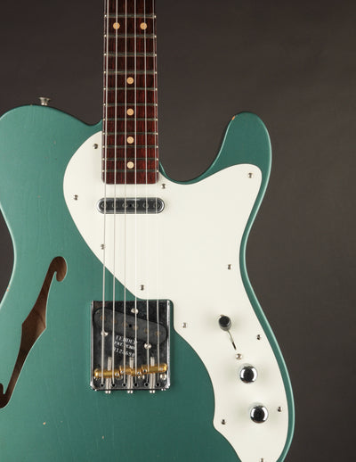 Fender Custom Shop Limited Edition 1950s Telecaster Thinline Aged Sherwood Green Metallic/Journeyman