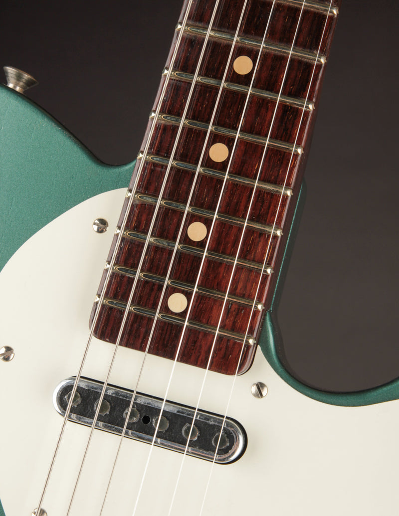 Fender Custom Shop Limited Edition 1950s Telecaster Thinline Aged Sherwood Green Metallic/Journeyman