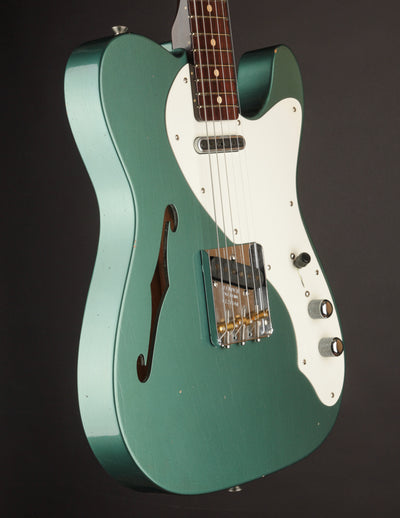 Fender Custom Shop Limited Edition 1950s Telecaster Thinline Aged Sherwood Green Metallic/Journeyman