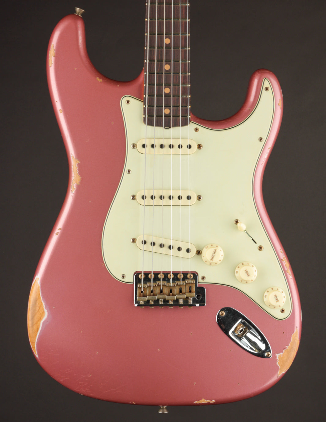 Fender Custom Shop LTD Fat 1959 Stratocaster Faded Aged Burgundy Mist Metallic/Relic