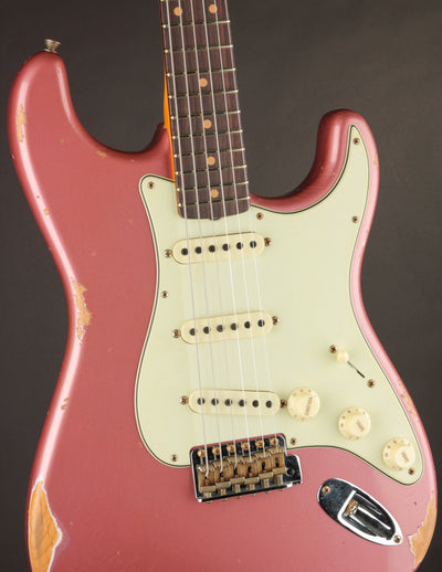 Fender Custom Shop Limited Edition Fat 1959 Stratocaster Faded Aged Burgundy Mist Metallic/Relic