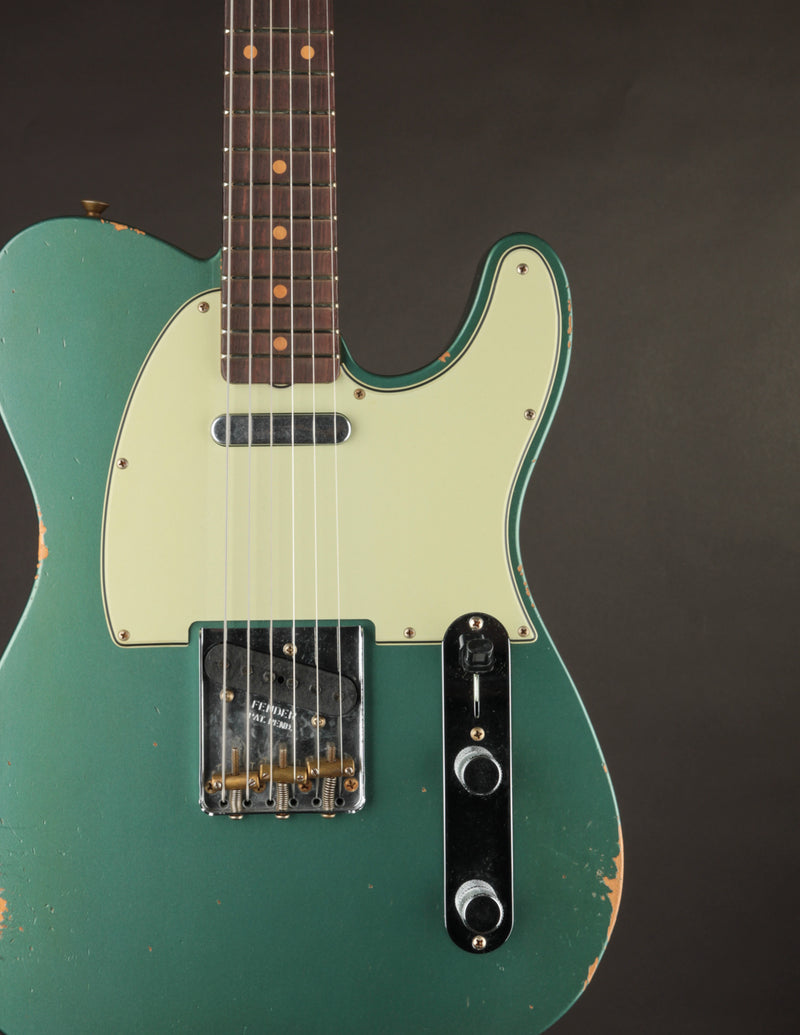 Fender Custom Shop LTD 1960 Telecaster Aged Sherwood Green Metallic/Relic