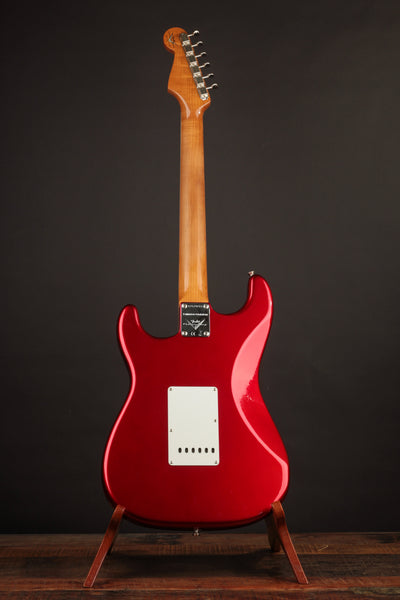 Fender Custom Shop Limited Edition Roasted 1965 Stratocaster Aged Candy Apple Red/DLX Closet Classic