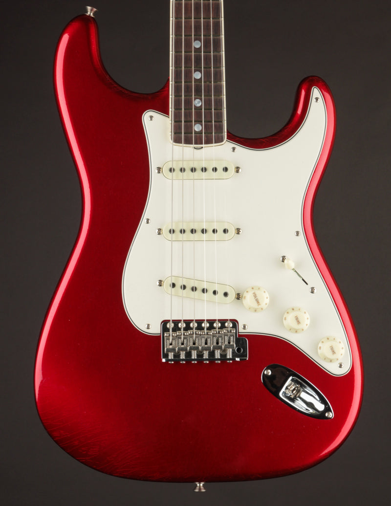 Fender Custom Shop Limited Edition Roasted 1965 Stratocaster Aged Candy Apple Red/DLX Closet Classic