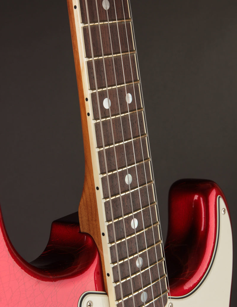 Fender Custom Shop Limited Edition Roasted 1965 Stratocaster Aged Candy Apple Red/DLX Closet Classic