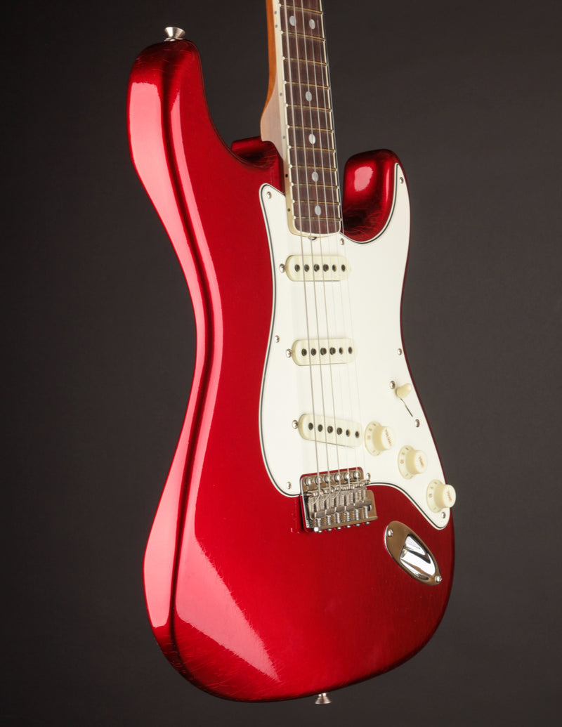 Fender Custom Shop Limited Edition Roasted 1965 Stratocaster Aged Candy Apple Red/DLX Closet Classic