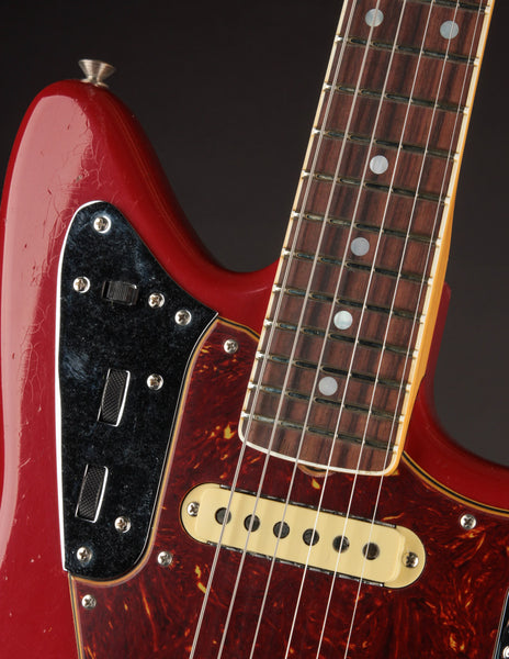 Used Fender Custom Shop '66 Jaguar: Aged Dakota Red at The Music