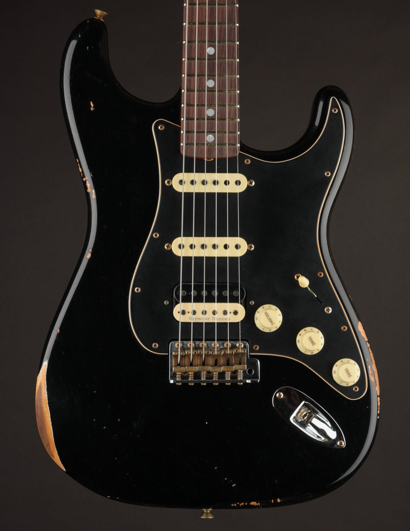 Fender Custom Shop Limited Edition 1967 Stratocaster HSS Aged Black/Relic