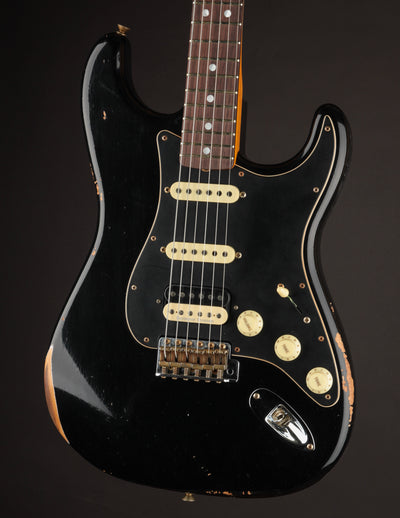 Fender Custom Shop Limited Edition 1967 Stratocaster HSS Aged Black/Relic