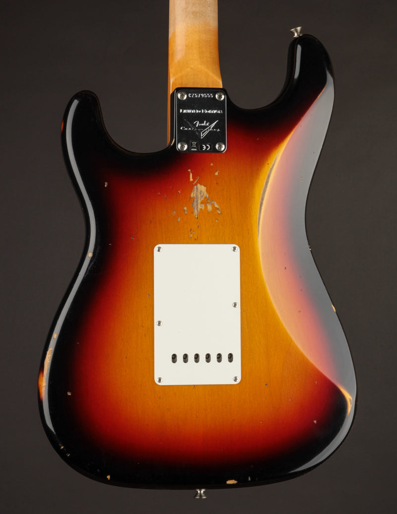 Fender Custom Shop Limited Edition Custom 1968 Stratocaster 3-Color Sunburst/Relic