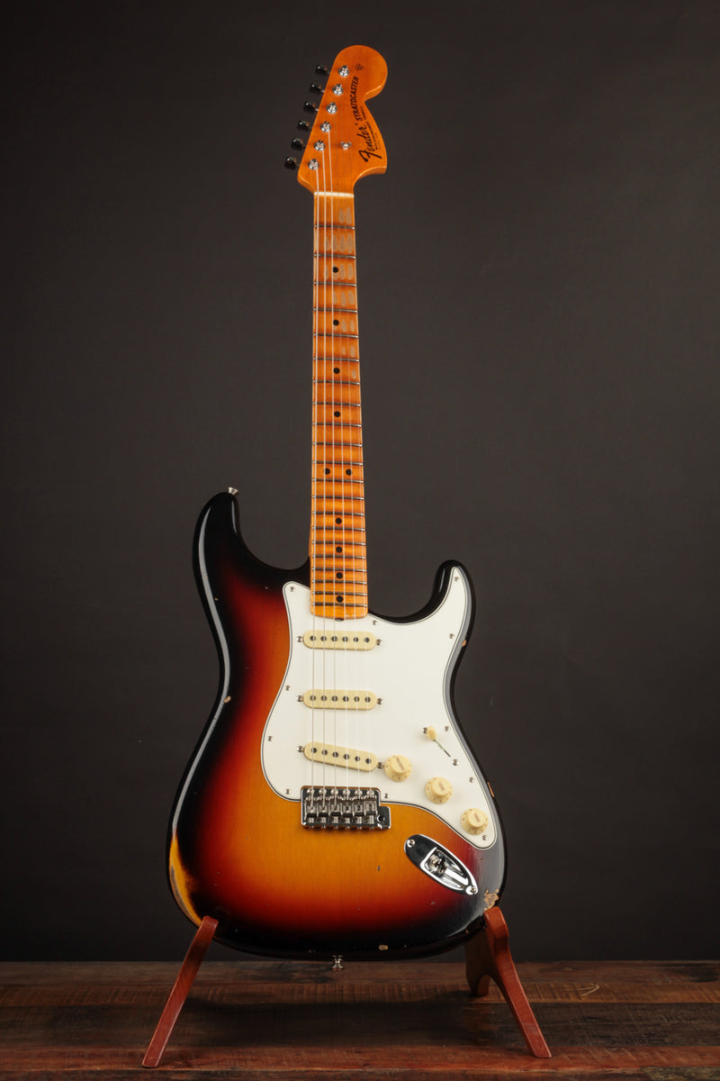 Fender Custom Shop Limited Edition Custom 1968 Stratocaster 3-Color Sunburst/Relic