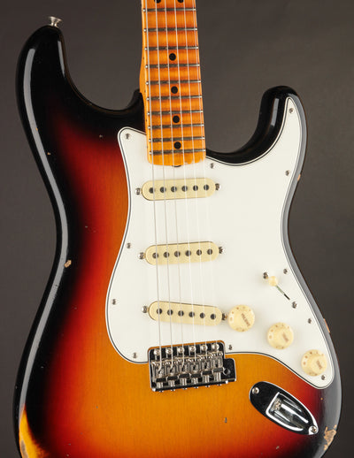 Fender Custom Shop Limited Edition Custom 1968 Stratocaster 3-Color Sunburst/Relic