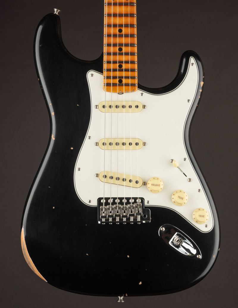 Fender Custom Shop Limited Edition Custom 1968 Stratocaster Aged Black/Relic