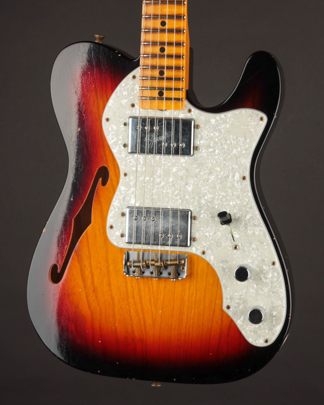 No,07❤️’72Telecaster Custom Thinline type Fender Custom Shop '72 Thinline Telecaster - YouTube