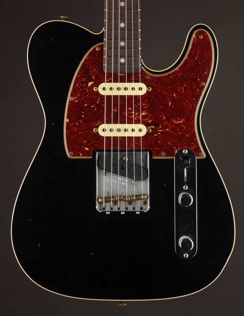 Fender Custom Shop LTD Hotshot Texas Telecaster Aged Black/Journeyman