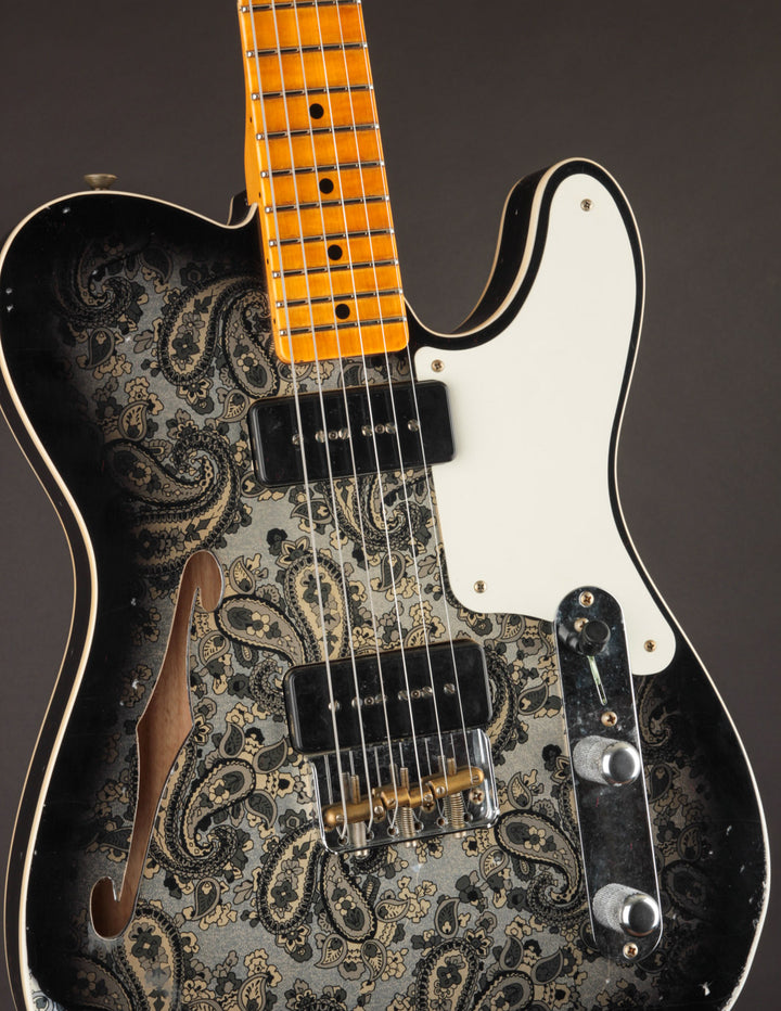 Telecaster Custom Seymour Duncan P90搭載 Telecaster Custom Seymour Duncan P90搭載 Artisan Maple Burl