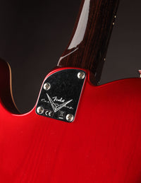 Fender Custom Shop Postmodern Tele, Rosewood Neck, Aged Crimson Burst/DLX Closet Classic