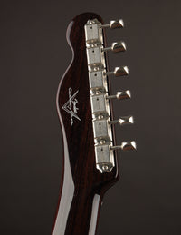 Fender Custom Shop Postmodern Tele, Rosewood Neck, Aged Crimson Burst/DLX Closet Classic