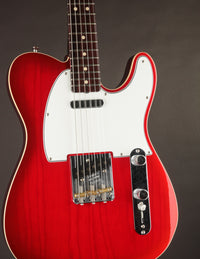 Fender Custom Shop Postmodern Tele, Rosewood Neck, Aged Crimson Burst/DLX Closet Classic