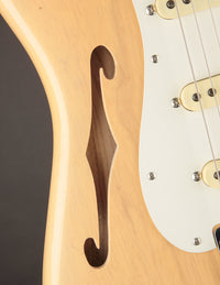 Fender Custom Shop Postmodern Thinline Stratocaster Natural Blonde/Journeyman (NOS, 2024)