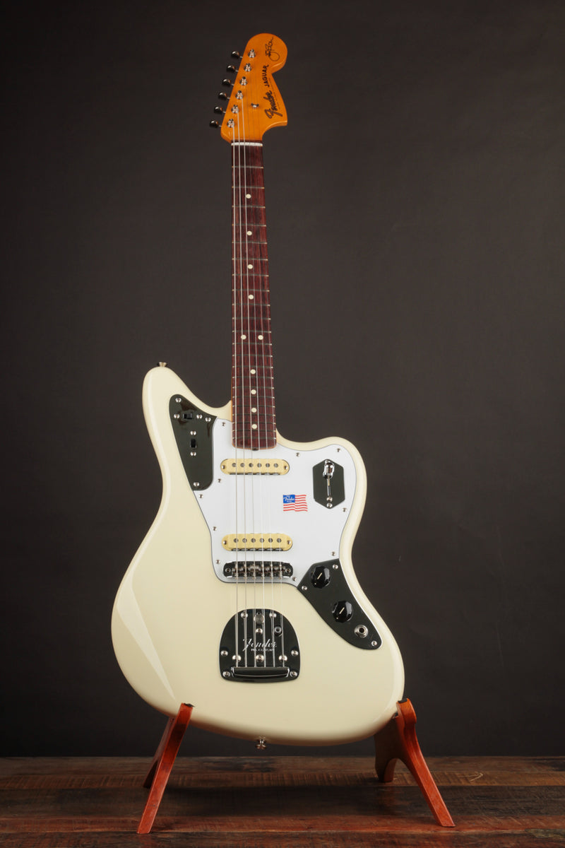 Fender Johnny Marr Jaguar Olympic White