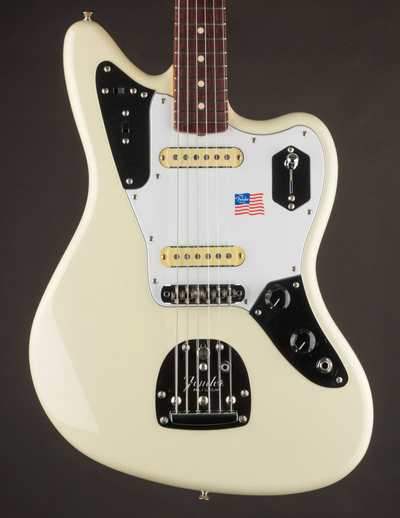 Fender Johnny Marr Jaguar Olympic White