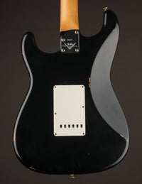 Fender Masterbuilt David Brown '60s HSS Stratocaster Black/Journeyman