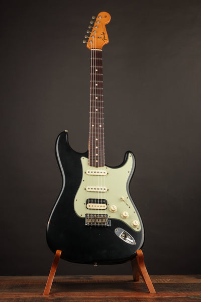 Fender Masterbuilt David Brown '60s HSS Stratocaster Black/Journeyman