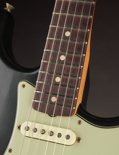 Fender Masterbuilt David Brown '60s HSS Stratocaster Black/Journeyman