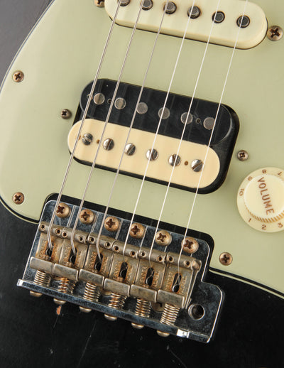 Fender Masterbuilt David Brown '60s HSS Stratocaster Black/Journeyman