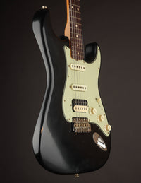 Fender Masterbuilt David Brown '60s HSS Stratocaster Black/Journeyman