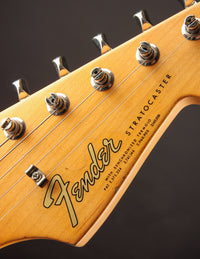 Fender Masterbuilt David Brown 1965 HSS Stratocaster Transparent Sonic Blue/Journeyman