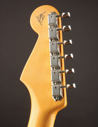 Fender Masterbuilt David Brown 1965 HSS Stratocaster Transparent Sonic Blue/Journeyman