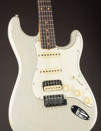 Fender Masterbuilt David Brown 1965 HSS Stratocaster Transparent Sonic Blue/Journeyman