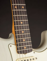 Fender Masterbuilt David Brown 1965 HSS Stratocaster Transparent Sonic Blue/Journeyman