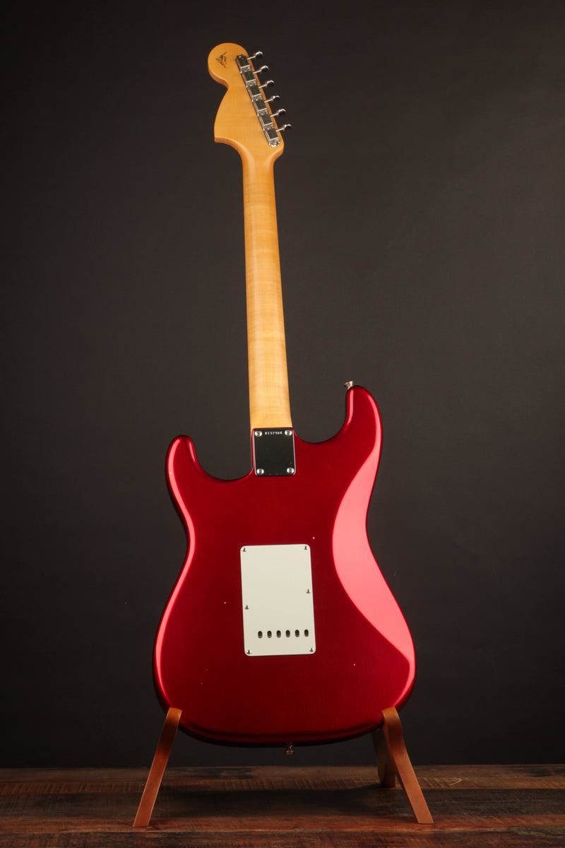 Fender Masterbuilt David Brown 1966 Stratocaster Candy Apple Red/Journeyman