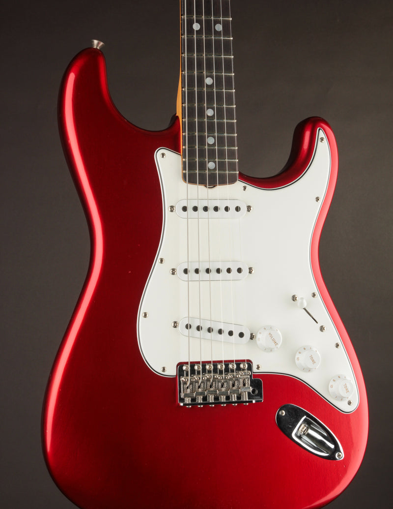 Fender Masterbuilt David Brown 1966 Stratocaster Candy Apple Red/Journeyman