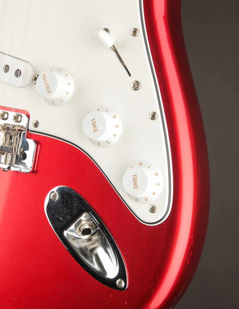 Fender Masterbuilt David Brown 1966 Stratocaster Candy Apple Red/Journeyman