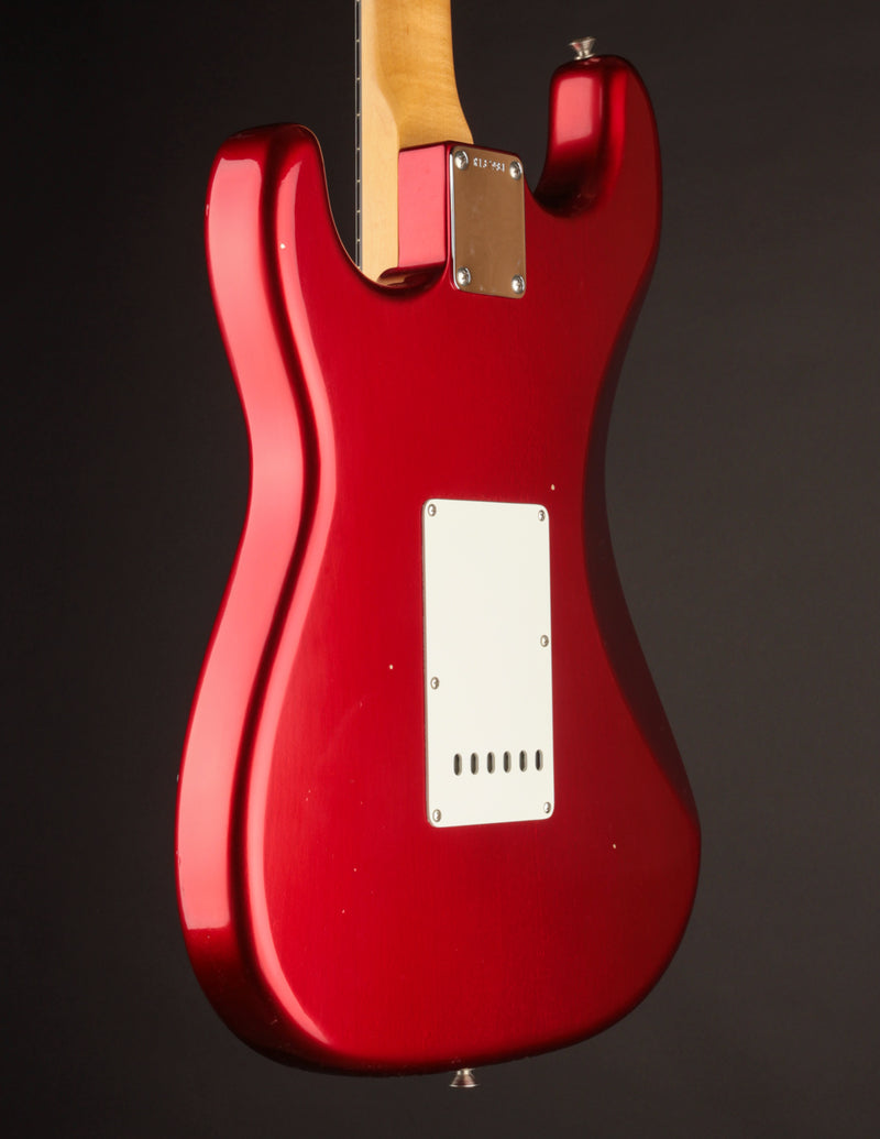 Fender Masterbuilt David Brown 1966 Stratocaster Candy Apple Red/Journeyman