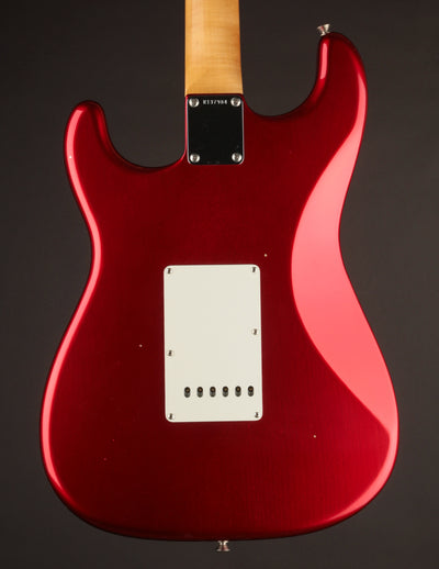 Fender Masterbuilt David Brown 1966 Stratocaster Candy Apple Red/Journeyman