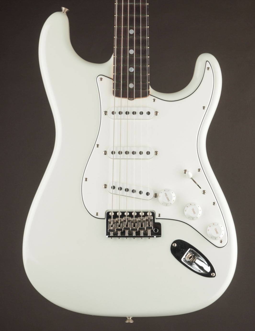Fender Masterbuilt David Brown 1966 Stratocaster Olympic White/Journeyman