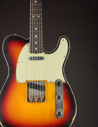 Fender Masterbuilt David Brown 1967 Tele Custom 3-Tone Sunburst/Relic