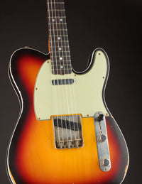 Fender Masterbuilt David Brown 1967 Tele Custom 3-Tone Sunburst/Relic
